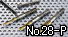 No.28-P�@6�p���X�e�����X�p�|�C���g�^�b�v�i�ђʌ��p�j